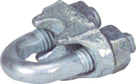 Produktbild Denwire Ropes DENWIRE Bügelschloss 5,0mmDIN741, verzinkt