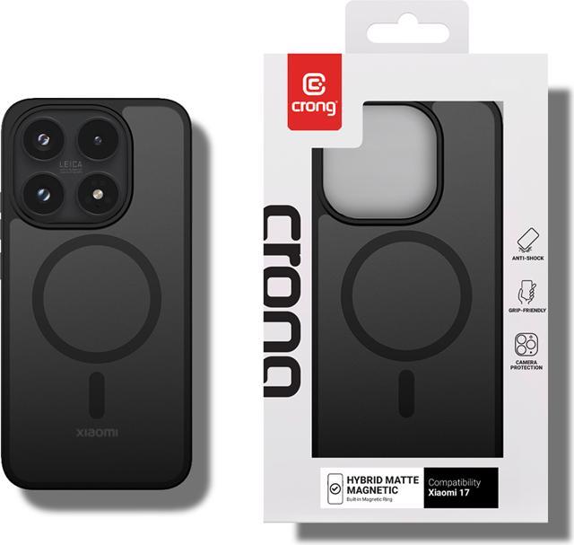 Produktbild Crong Hybrid Matte Magnetic - Etui MagSafe Xiaomi 17 (zielony) (Xiaomi 17)