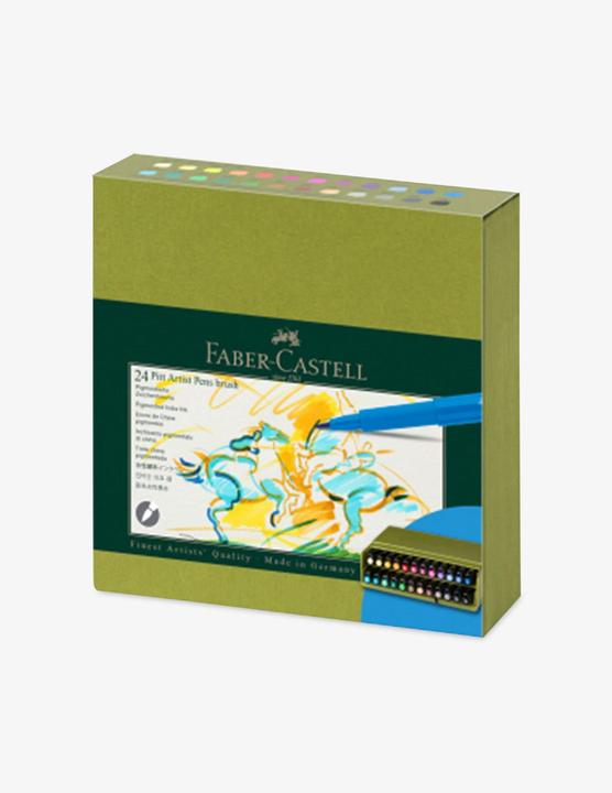 Produktbild Faber-Castell Filzstift Pitt Artist (24x)
