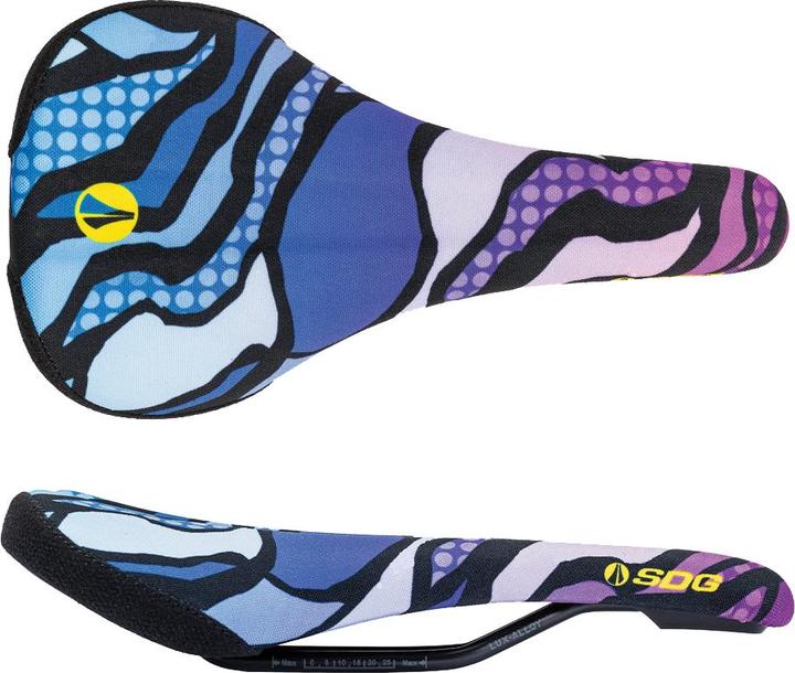 Productafbeelding Sdg Bel-Air 3.0 Terra Firma - Haise & The Robots Limited zadel, Lux-Alloy, 7x7, camo paars