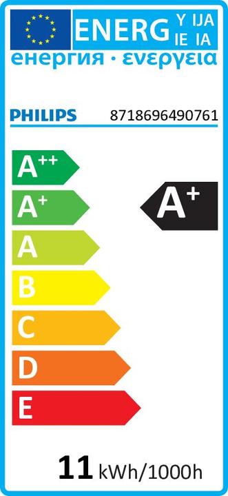 Energie-Label Philips CorePro (E27, 11.50 W, 1055 lm, 1 x, F)