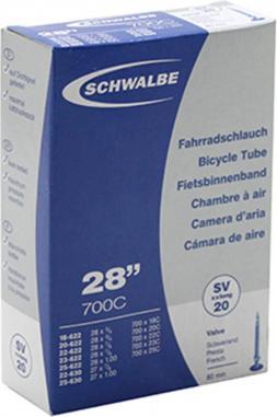 Image du produit Schwalbe EXTRA LIGHT 700x18/25c Presta 80mm (Presta (SV), 28", 80 mm)
