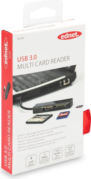 Produktbild ednet USB 3.0 Multi Kartenleser (USB 3.0)