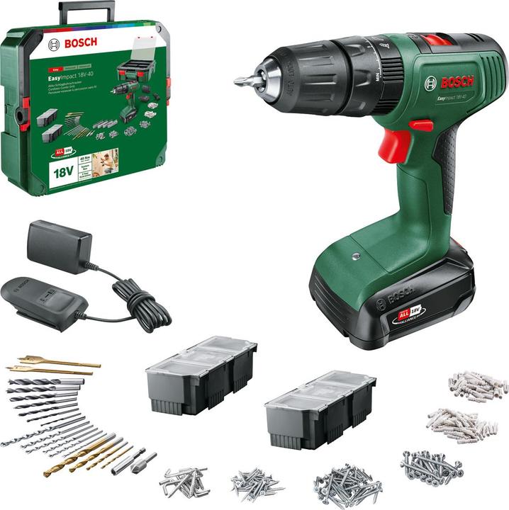 Bosch Home & Garden EasyImpact 18V-40 (Batteria ricaricabile)