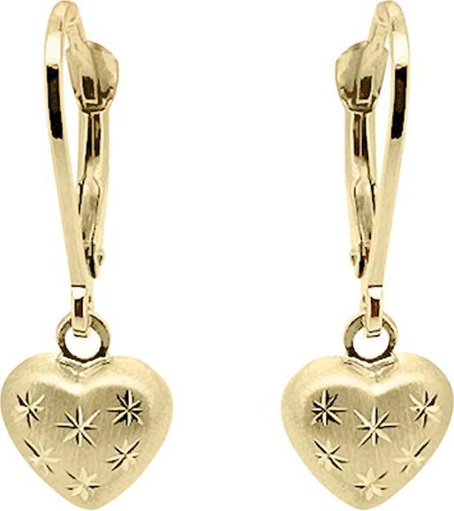 Image du produit JGZ Créoles coeur (Or jaune 9 carats)