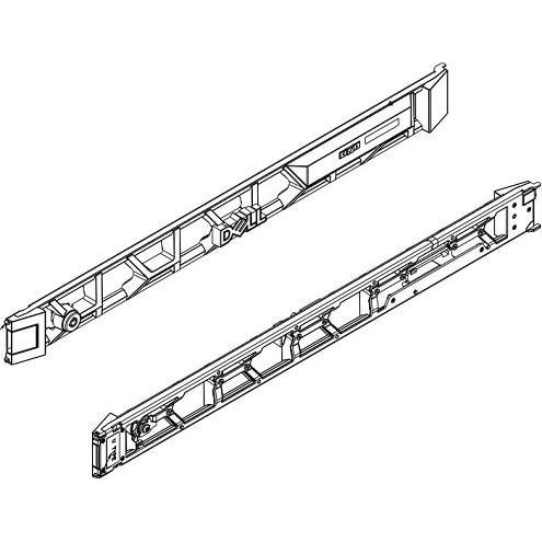 Dell LCD-Abdeckung - Schwarz - 1U - für PowerEdge, Server Zubehör, Schwarz