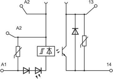 Produktbild Weidmüller Optokoppler 24V 1A 12-300V Transistor 8937830000