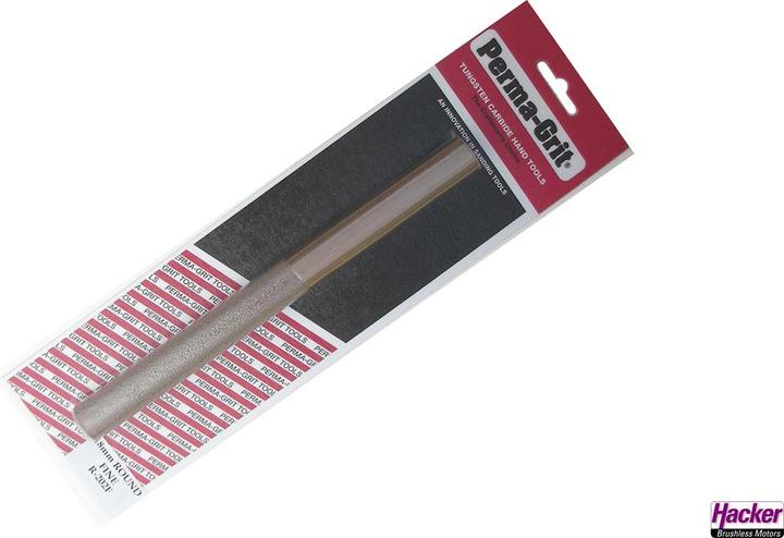Actual product image Perma-Grit round file 19,5mm fine grain (215 mm)