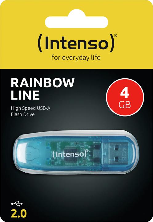 Produktbild Intenso Rainbow Line (4 GB, USB-A)
