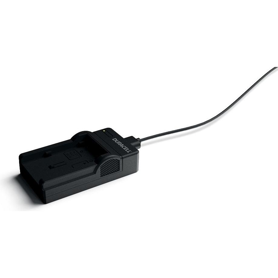 Thumbnail - Duracell Ladegerät mit USB Kabel für DRC2L/NB-2L (Ladegerät), Kamera Stromversorgung, Schwarz