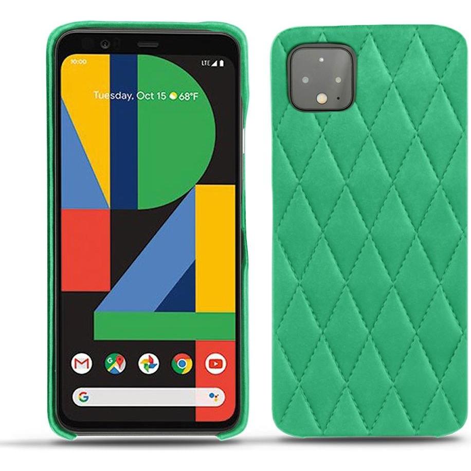 Noreve Lederschutzhülle (Google Pixel 4), Smartphone Hülle, Grün