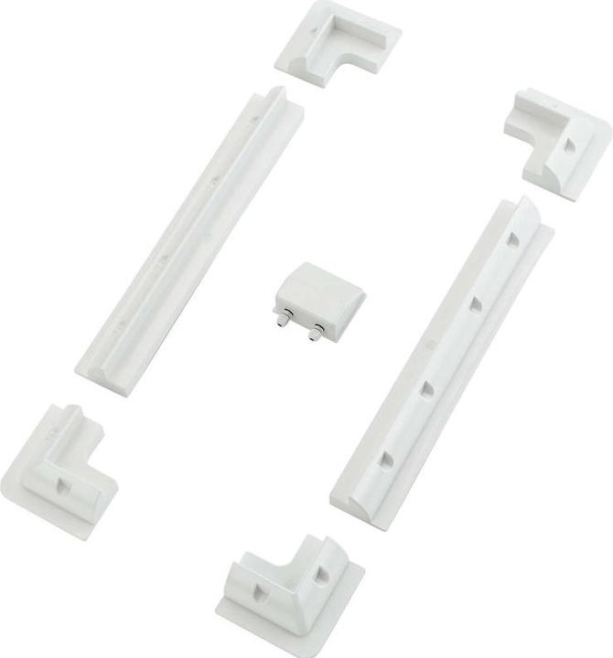 Actual product image Voltima 7-piece long complete mounting set for solar installation (White)