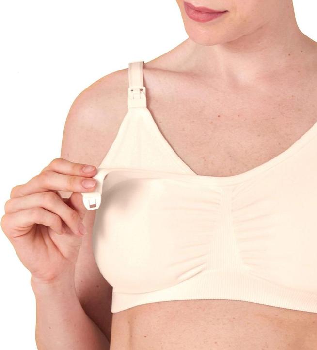 Actual product image Medela 3-in-1 nursing and pumping bra - Chai - (XL)