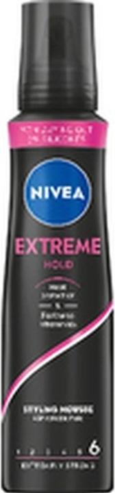 Actual product image NIVEA Extreme Hold ( Styling Mousse) 150 ml (150 ml, Foaming agent)