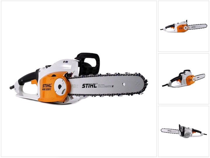 Actual product image Stihl MSE 230 C-BQ Electric chain saw with 40 cm cutting length + 1.3 mm chain ( 1209 011 4030 ) (Electric chain saw)