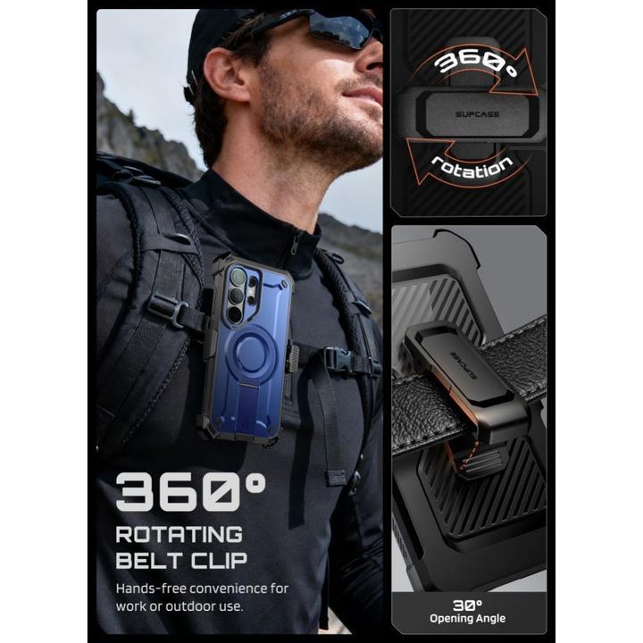 Productafbeelding Supcase Unicorn Beetle Pro Mag Magsafe 2-Set Galaxy S26 Ultra Kobalt (Samsung Galaxy S26 Ultra)