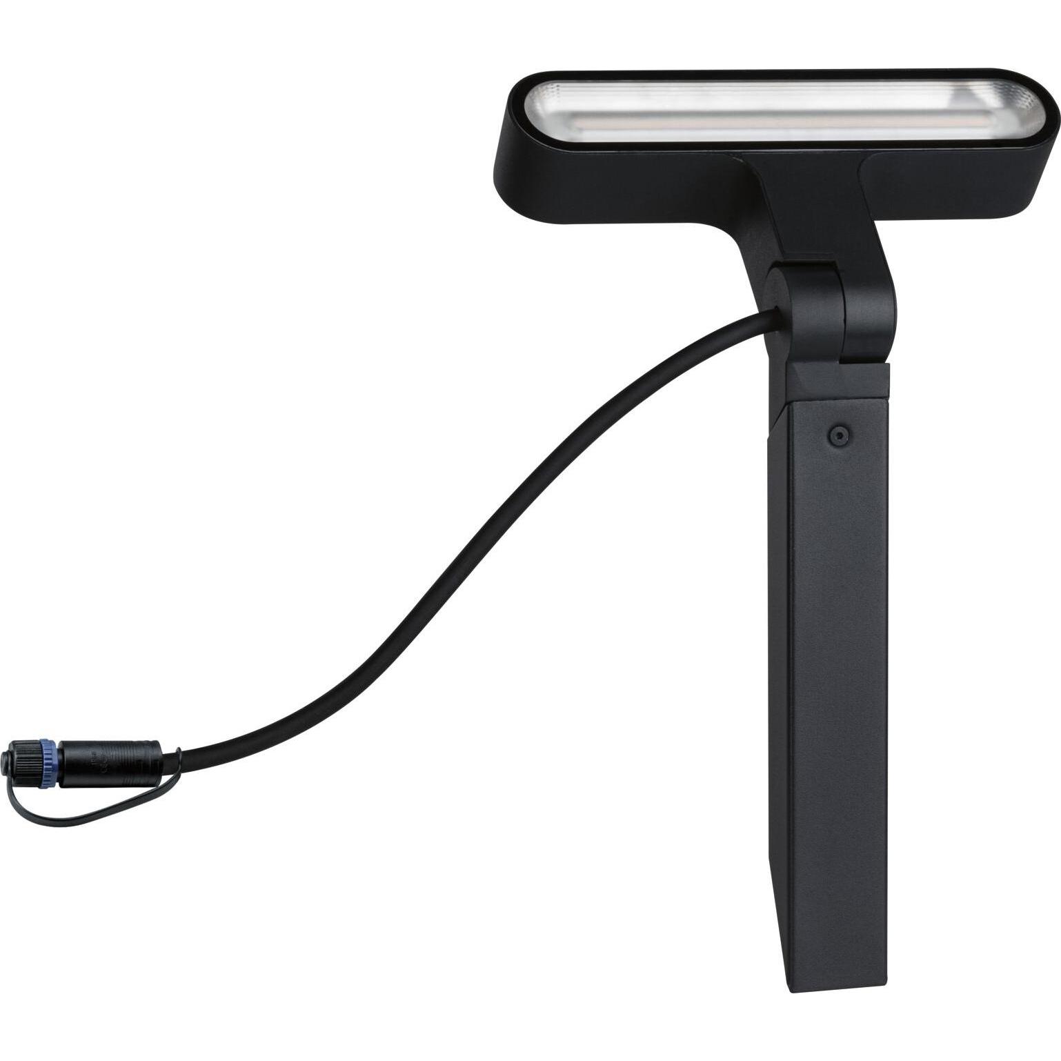 Paulmann Grigio Illuminazione Esterna, Plug & Shine Ito Da Esterno (700 Lm, Ip65)