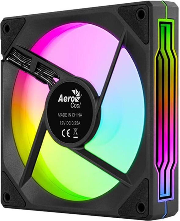 Produktbild AeroCool Phantom M-3 Fan 120mm Black aRGB Lighting (120 mm)