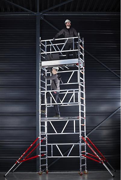 Actual product image Altrex MiTOWER Plus fast erection mobile scaffold tower (Multi-purpose ladder, 75 cm)
