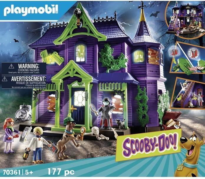 Immagine prodotto Playmobil SCOOBY-DOOO! Avventura in una casa infestata (70361, Playmobil Scooby-Doo)