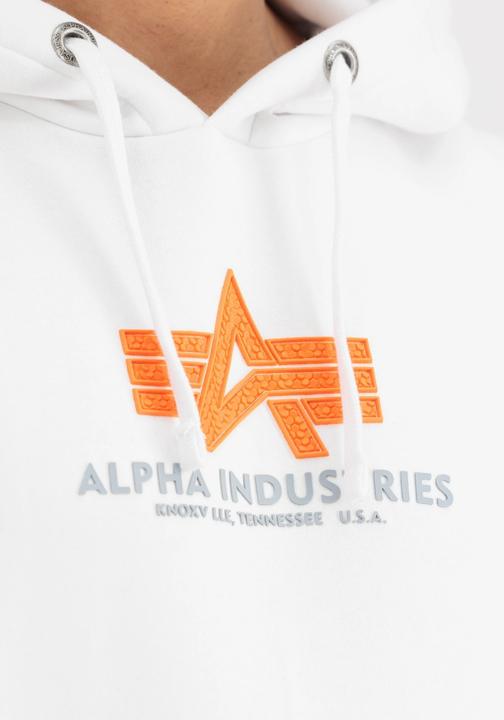 Actual product image Alpha Industries Basic Hoody Rubber Hooded Sweat (3XL)