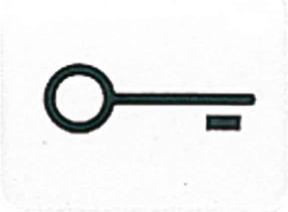 Image du produit JUNG 33T Symbole du bouton-poussoir de la porte