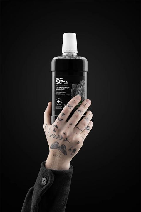 Actual product image Ecodenta Mouthwash Extra Whitening (500 ml, Mouthwash, Mouthwash)