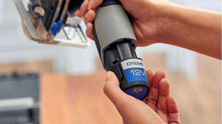 Productafbeelding Dremel Akku-Kreissäge 12V mit Laser CS12V-S1 Akku-Handkreissäge