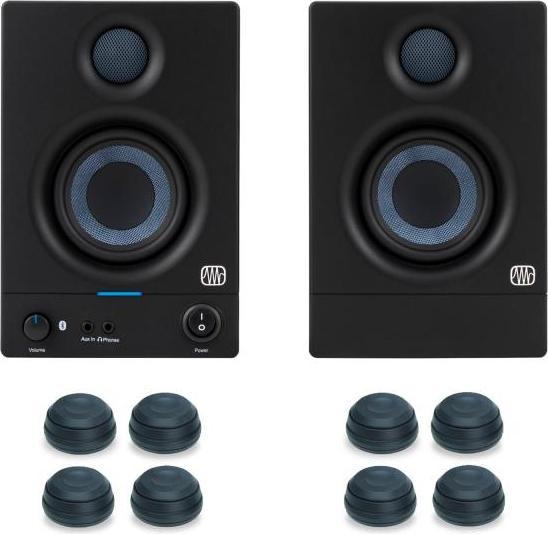 PreSonus Eris 3.5BT Boxen 2nd Gen mit Boxen-Füsse (Aktiv, Paar)