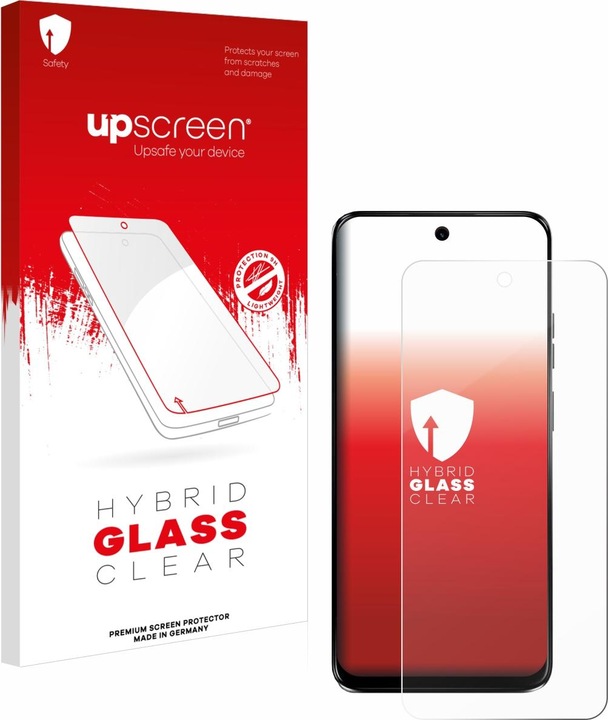 Actual product image upscreen Protective glass screen protector clear (1 Piece, Samsung Galaxy A34 5G)