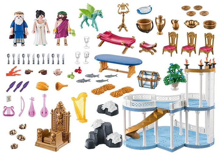 Produktbild Playmobil The Palace of the Gods on Olympus (70465, Playmobil History)
