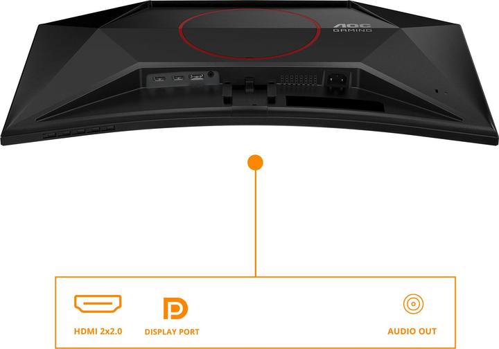 Actual product image AOC C27G42E (1920 x 1080 pixels, 27")