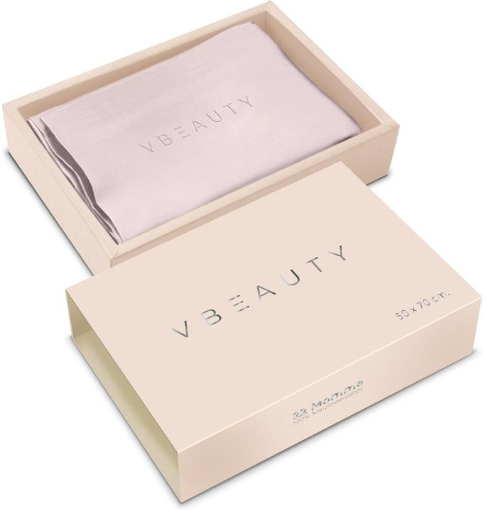 Actual product image VBEAUTY Silk cushion cover rosé (Pillowcase, 50 x 70 cm)
