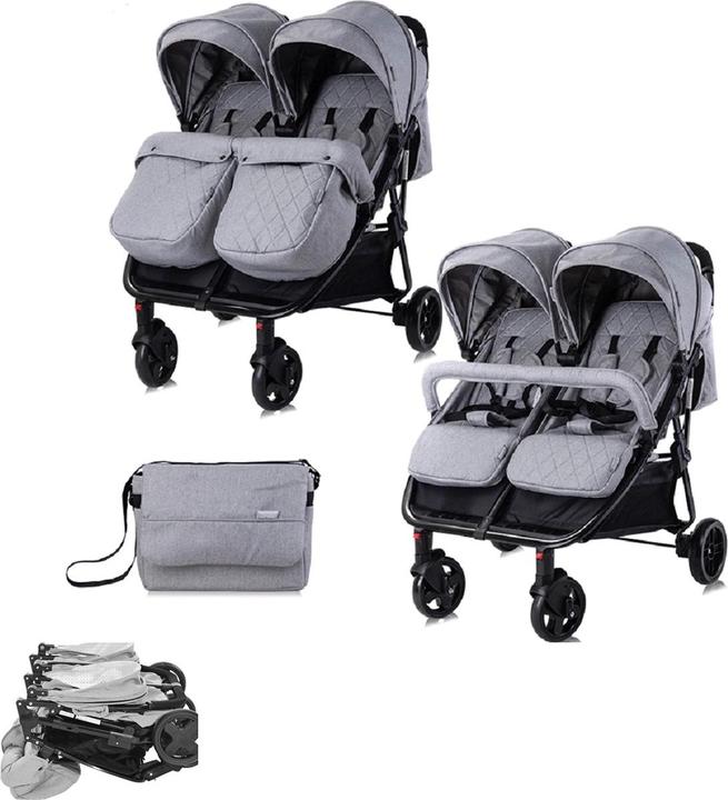 Lorelli Duo twin pushchair