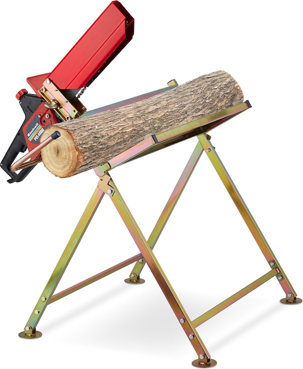 Produktbild Relaxdays Kettensägenbock (88 cm, 73 cm)