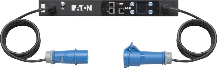 Actual product image Eaton In-Line Current Meter 16A 203V Input IEC309 16A Outut IEC309 16A (1 x, IEC 309, 3 m)