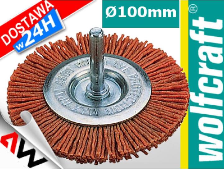 Produktbild wolfcraft 1 Nylondraht-Scheibenb. S=6-kt ø100x10mm