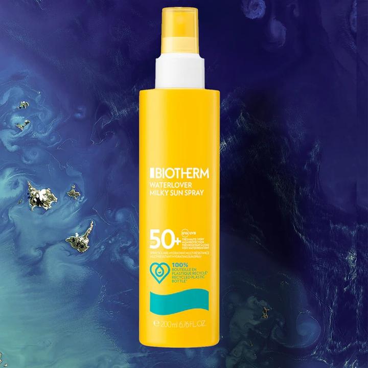 Image du produit Biotherm Waterlover (Lait solaire, Spray solaire, SPF 50, 200 ml)
