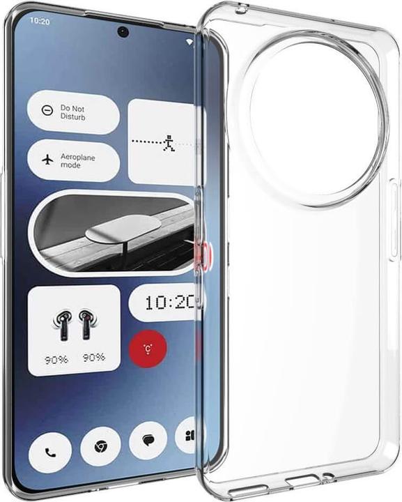 Image du produit Cover-Discount Nothing Phone (3a) Pro - Silikon Gummi Case transparent (Nothing Phone (3a) Pro)