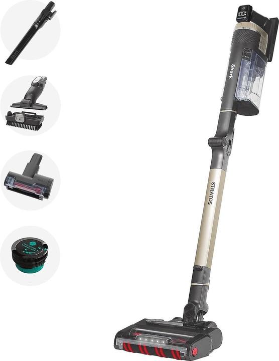 Image du produit Shark IZ400EUT Steelstofzuiger zonder Zak op Accu- Draadloos - Enkele Accu - Automatische Vuildetectie - A