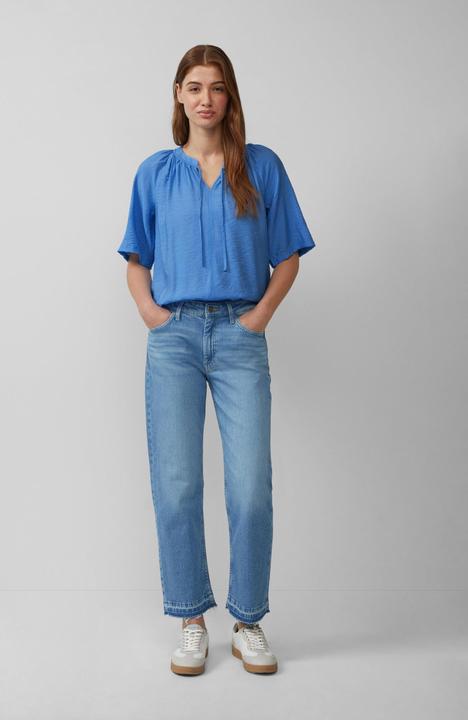 Produktbild S.Oliver Bluse Strukturierte Bluse mit Halbarm im O-Shape (36)