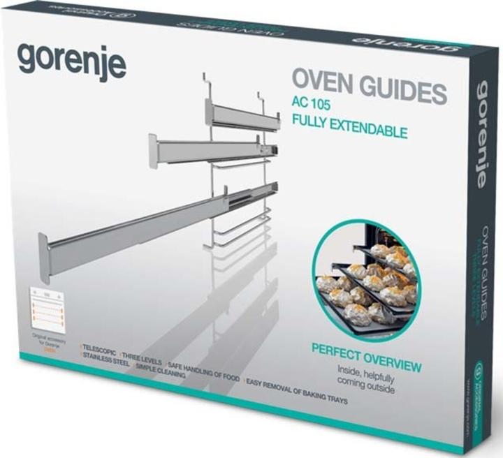 Actual product image Gorenje Telescopic pull-out 3-fold