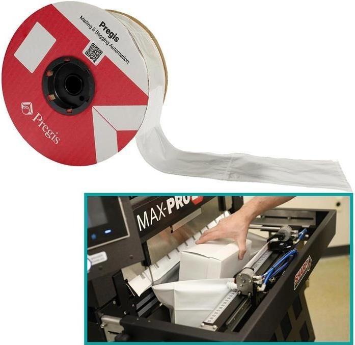 Produktbild Transpak Schlauchfolie f.Kettenbeutel-Systeme Masse 200x300mm Länge 300m LDPE /Krt. (2 Stück)