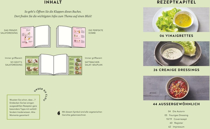 Produktbild 1 Salat - 50 Dressings (Deutsch, Inga Pfannebecker, 2025)