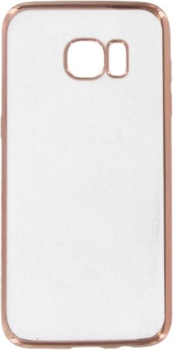 Produktbild OEM TPU Case LINE for Samsung Galaxy S7 Rose Gold (Samsung Galaxy S7)