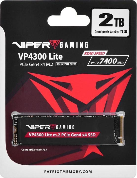 Actual product image Patriot VP430L2TBM28H (2000 GB, M.2 2280)