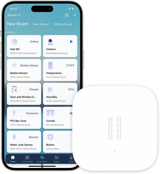 Immagine prodotto Aqara Smart device SMART HOME VIBRATION SENSOR/T1 VB-S01D
