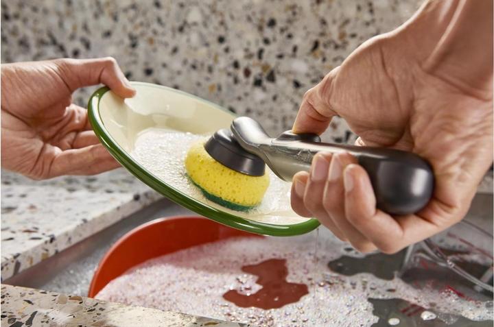 Immagine prodotto Joseph Joseph SinkTech Bürste mit Spender und Wechselkopf