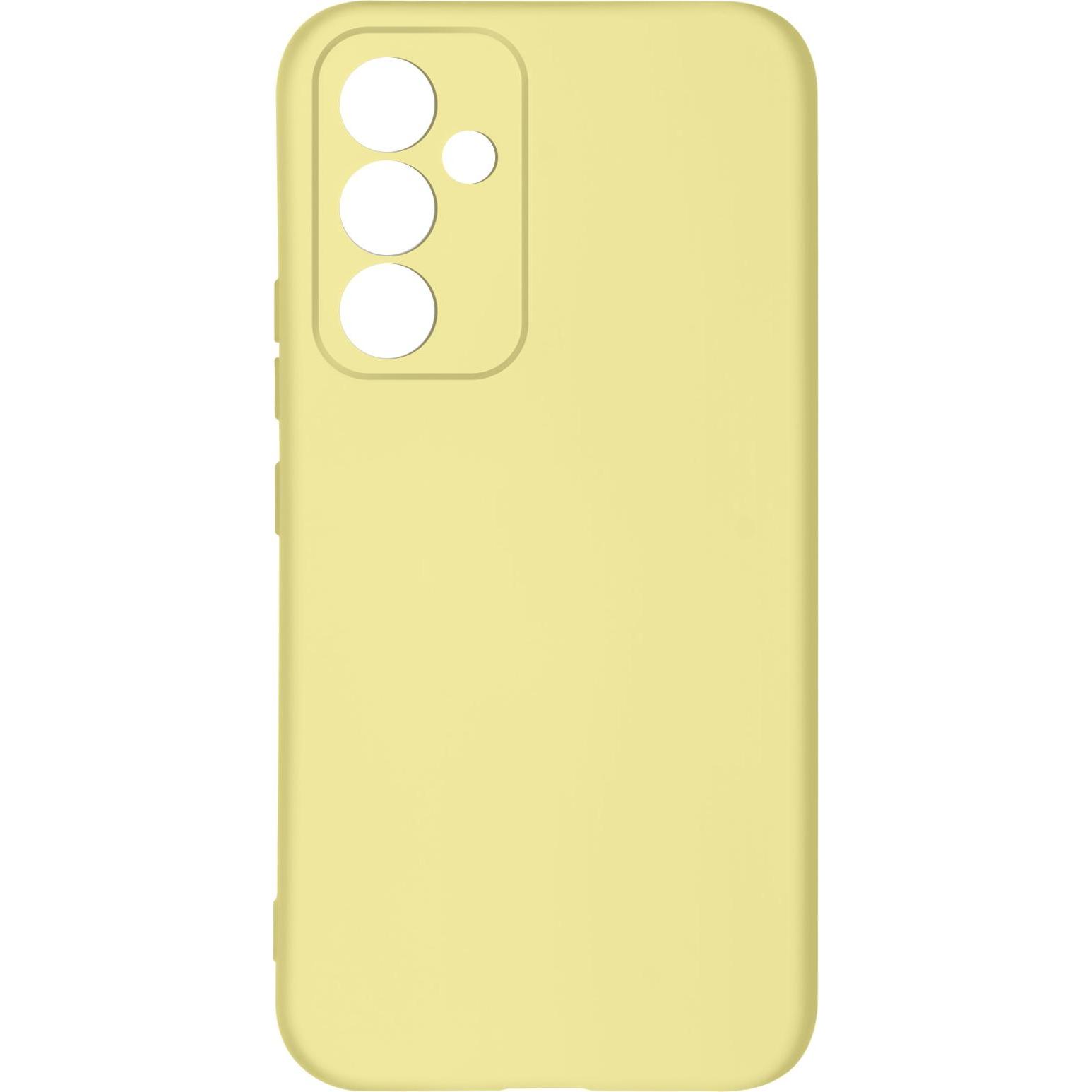 Avizar Soft Touch Series (Samsung Galaxy A54 5G), Smartphone Hülle, Gelb