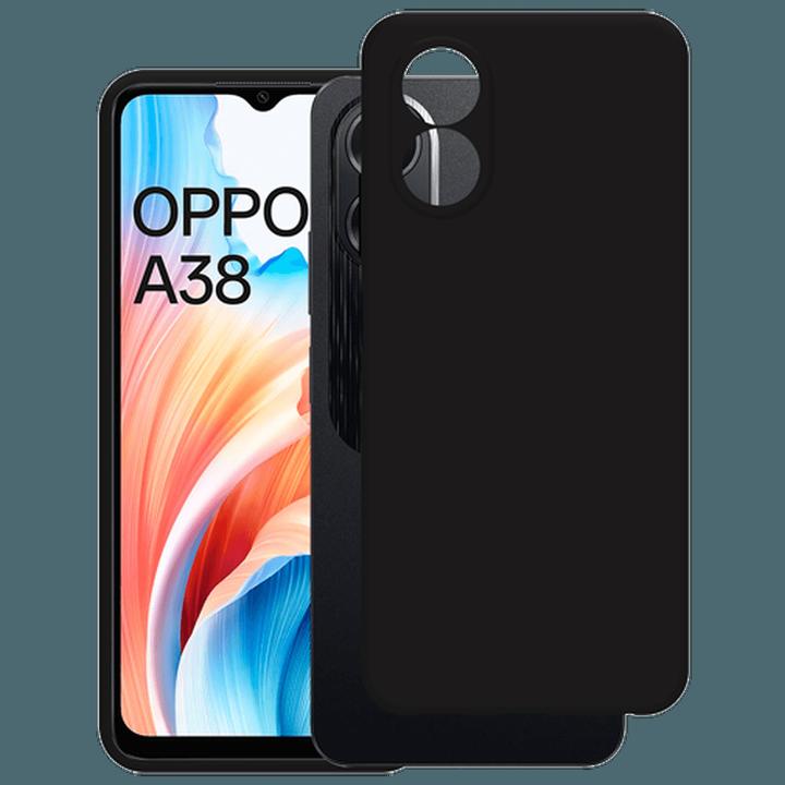 Actual product image Just in Case TPU Back Cover Black OPPO A38 (Oppo A38)